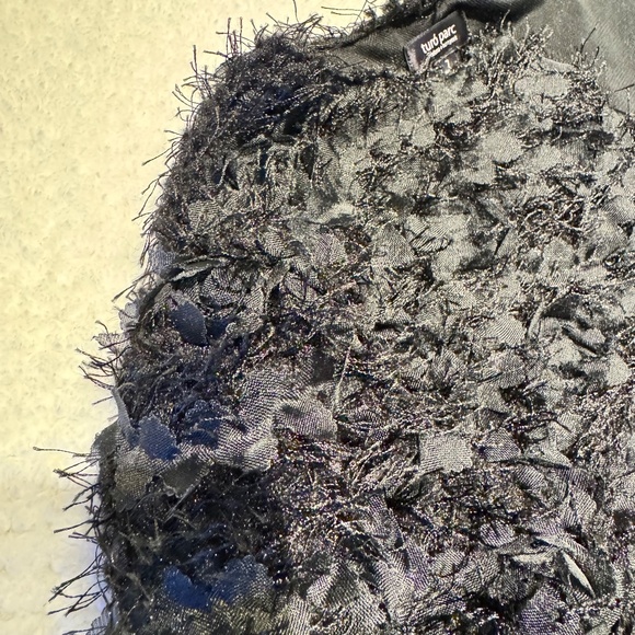 Turo Parc Girls Textured Rosette Bolero Jacket (7) Fully Lined with Front Clasp - Picture 6 of 11